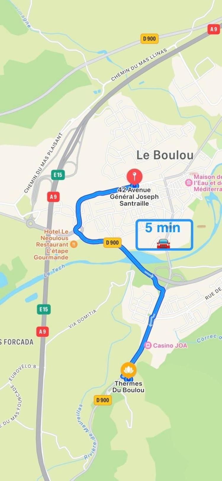 Appart Avec Chambre Lumineux Et Chaleureux Le Boulou Exterior foto